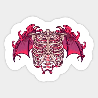 Dracula Ribs Sticker